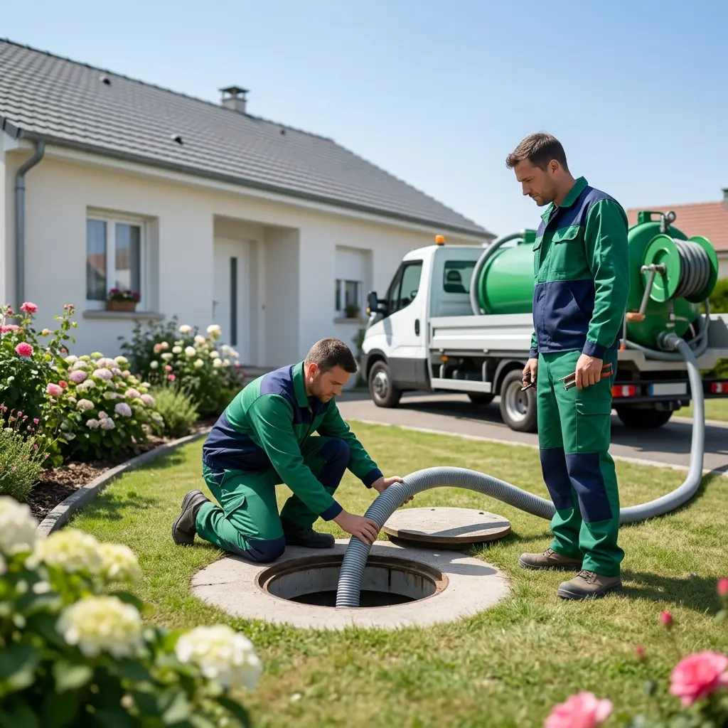 Notre méthode de vidange de fosse septique à Ebersheim
