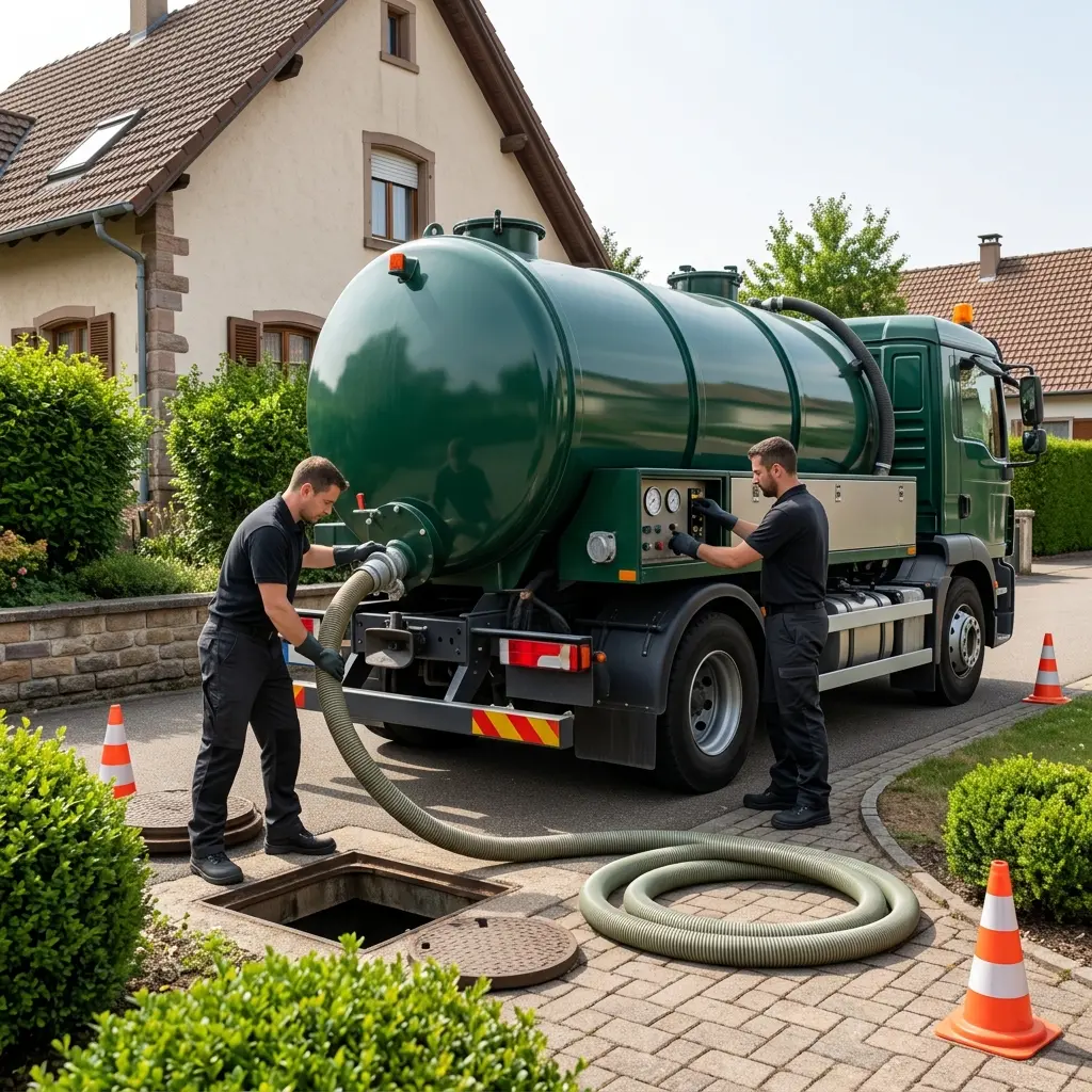 Vidange Fosse Septique Ebersheim (67600)