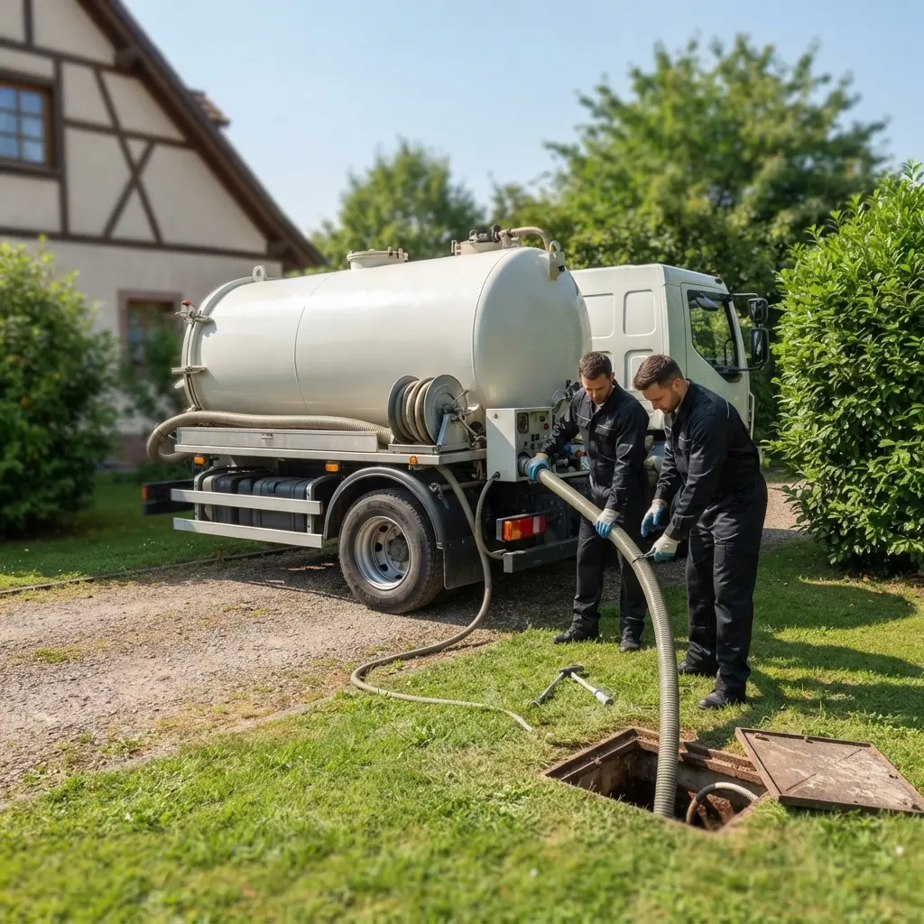 Comment se déroule la vidange à Hilsenheim ?