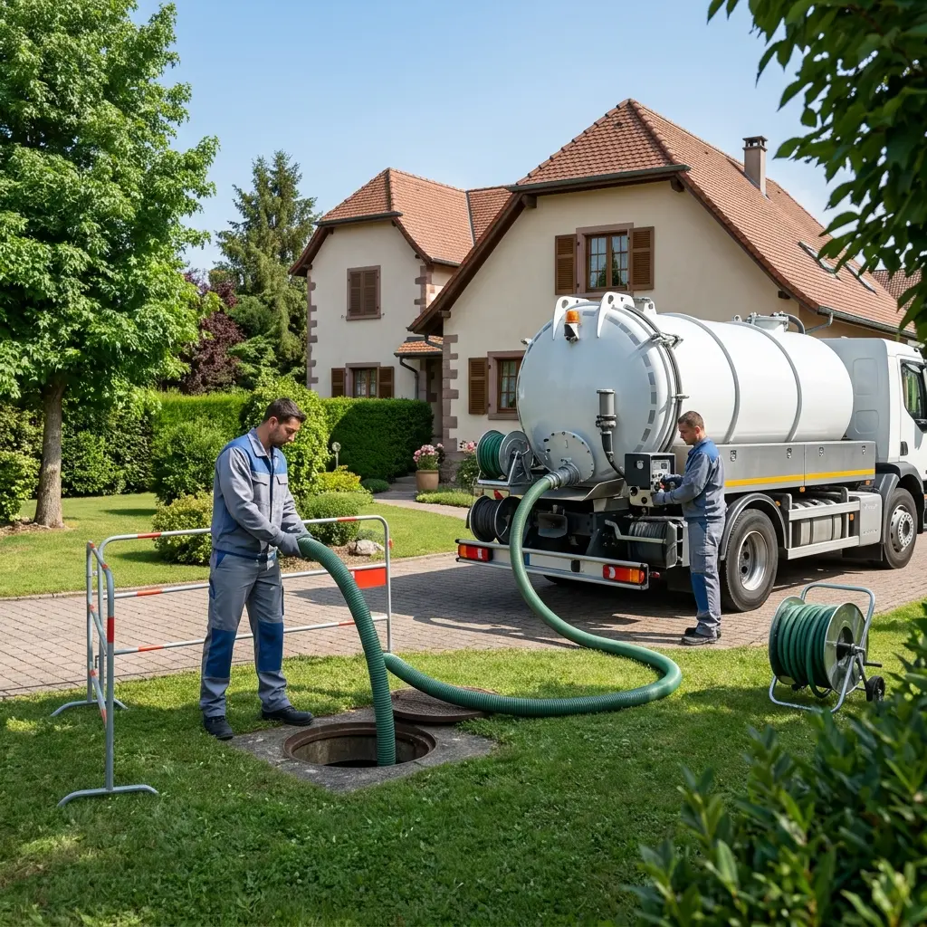 Comment se déroule la vidange à Lipsheim ?