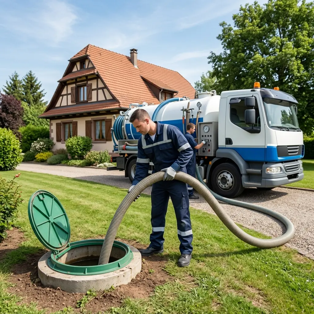 Vidange Fosse Septique Lipsheim (67640)