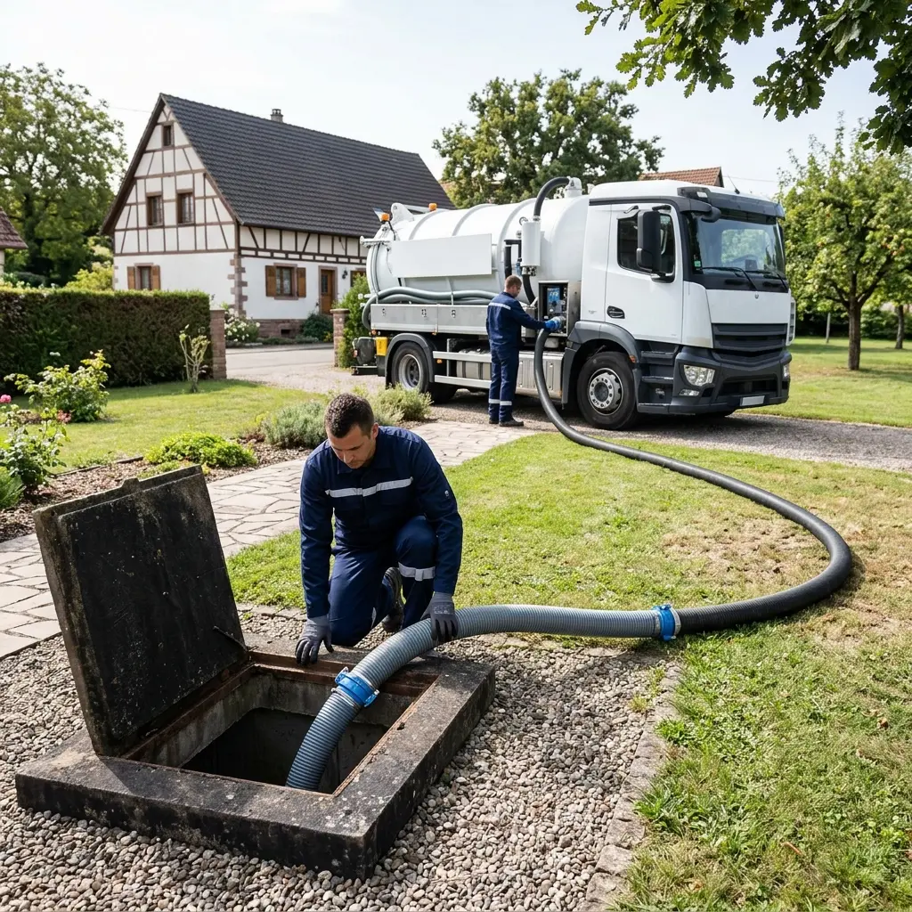 Besoin d’une vidange rapide à Betschdorf ?
