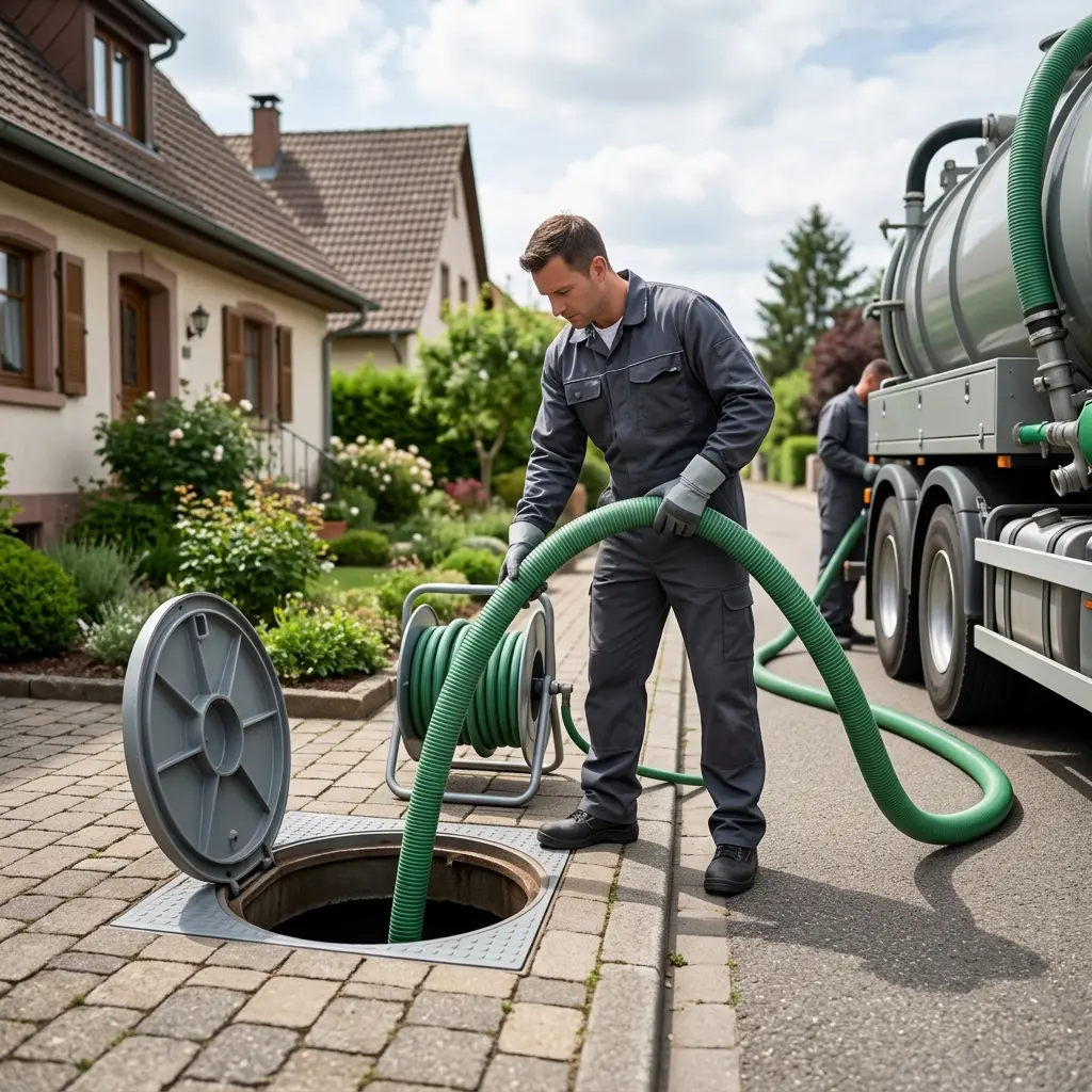 Comment se déroule la vidange à Bischheim ?