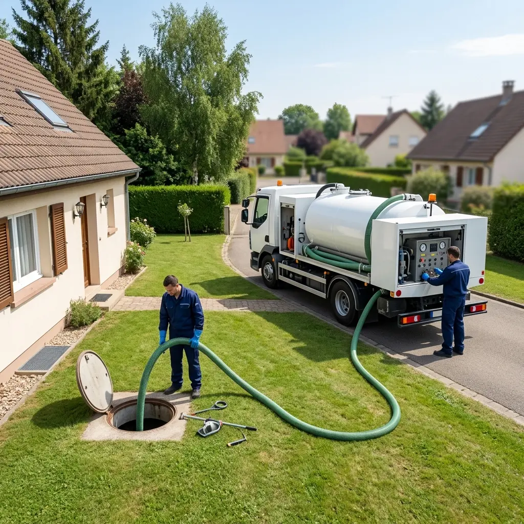 Vidange Fosse Septique Offendorf (67850)
