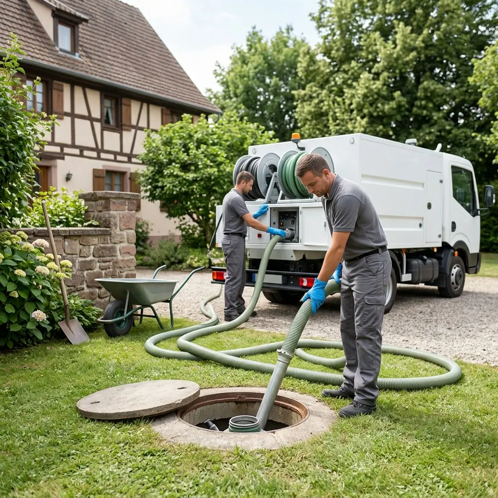 Comment se déroule la vidange à Colmar ?