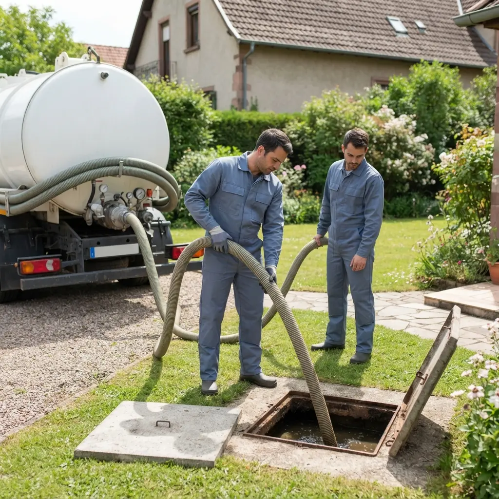 Comment se déroule la vidange à Pfastatt ?