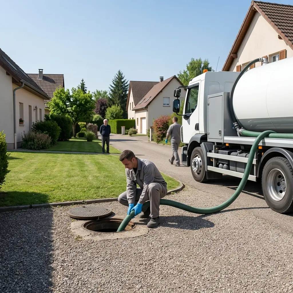 Comment se déroule la vidange à Village-Neuf ?