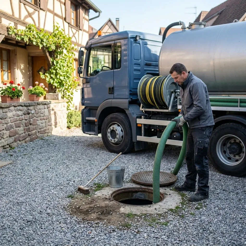 Notre approche de vidange pour Turckheim (68230)