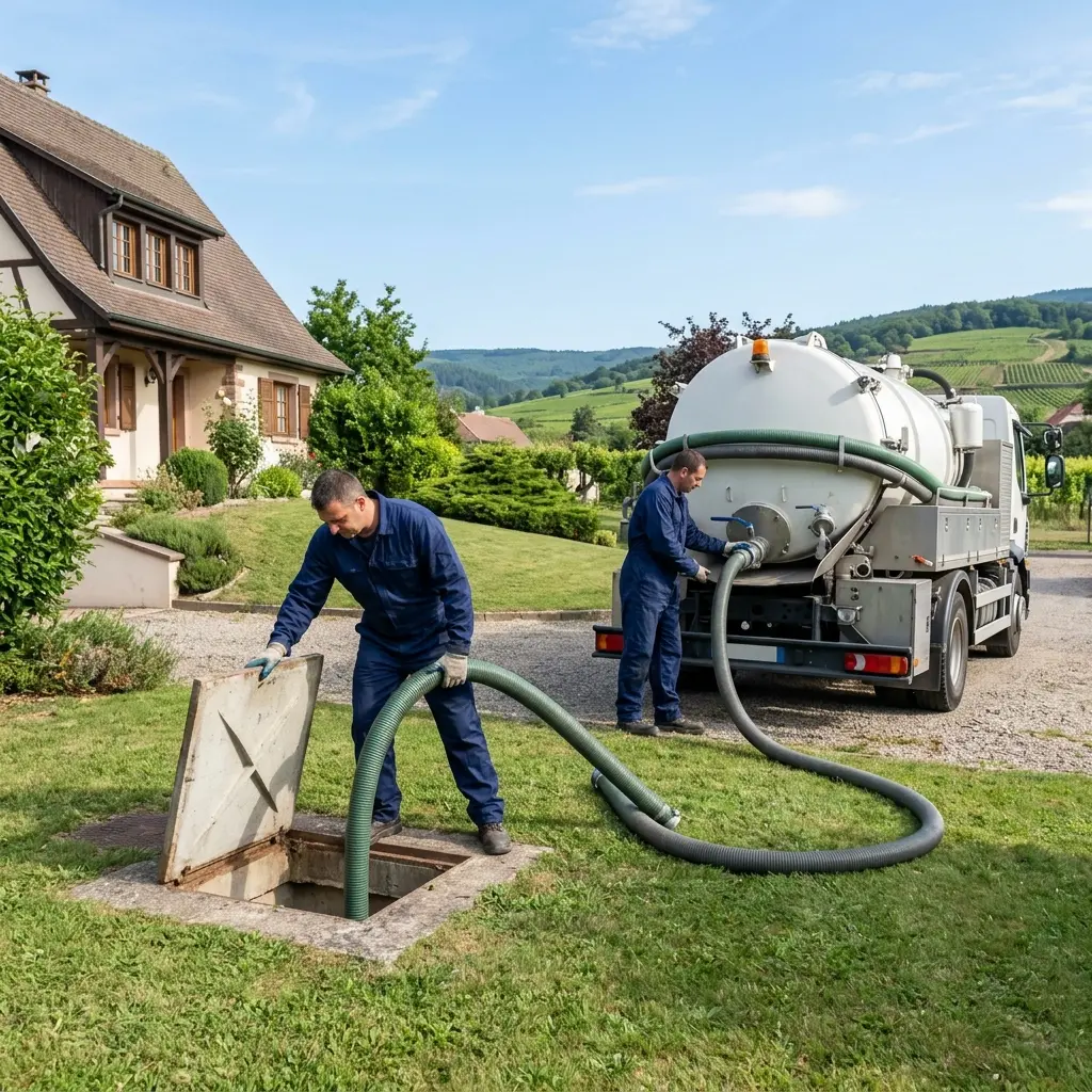 Vidange Fosse Septique Rouffach (68250)