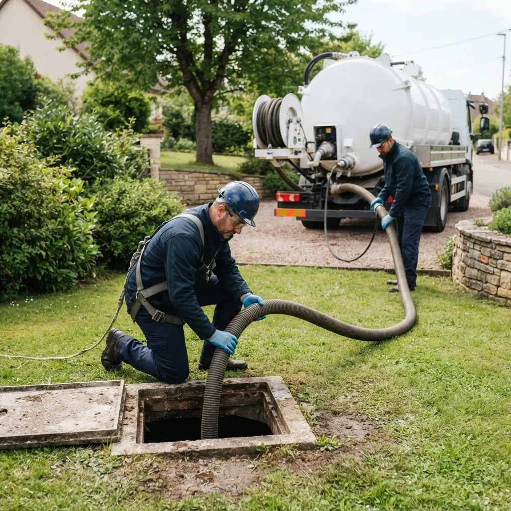 Comment se déroule la vidange de fosse à Wittenheim ?