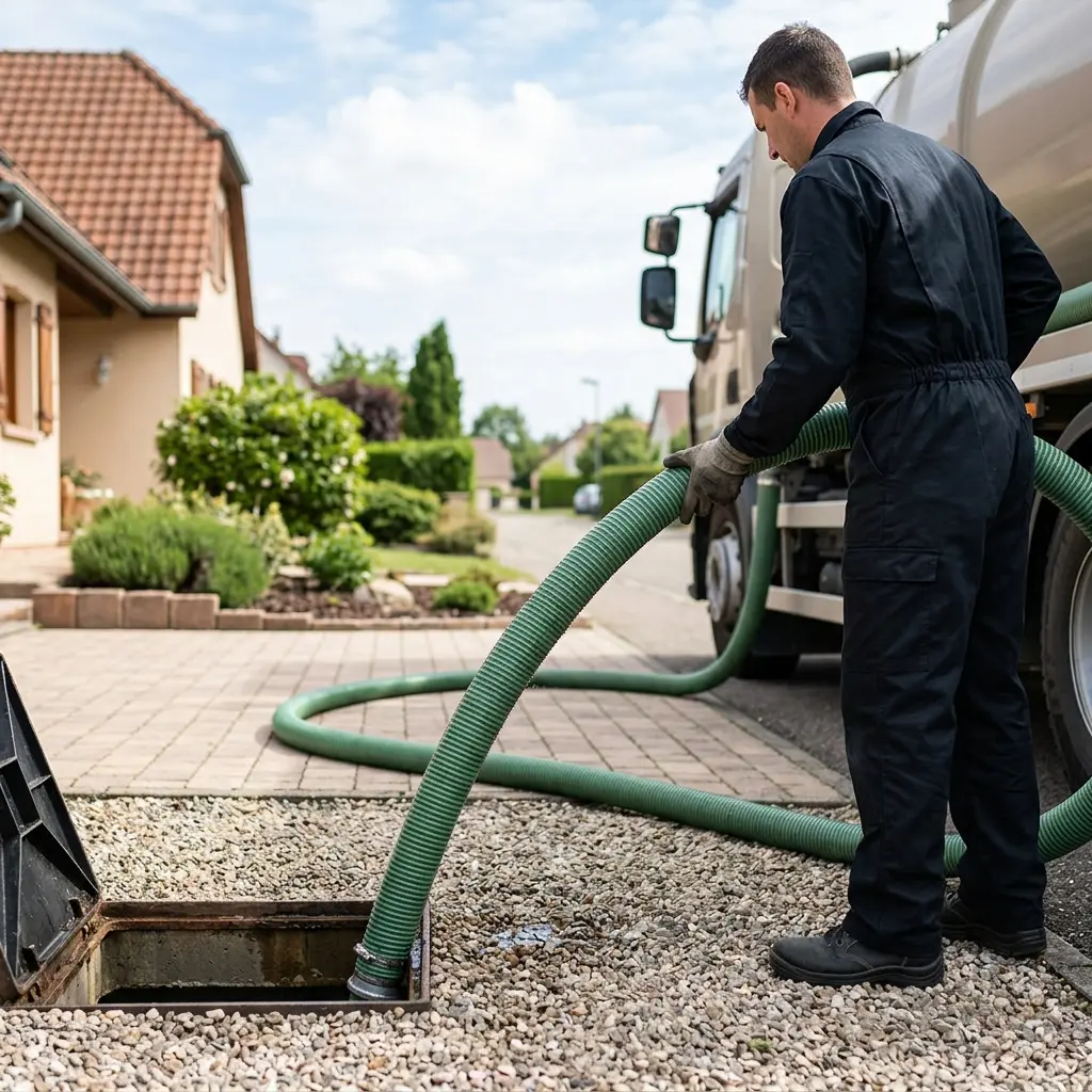 Une technique de pompage et nettoyage rigoureuse