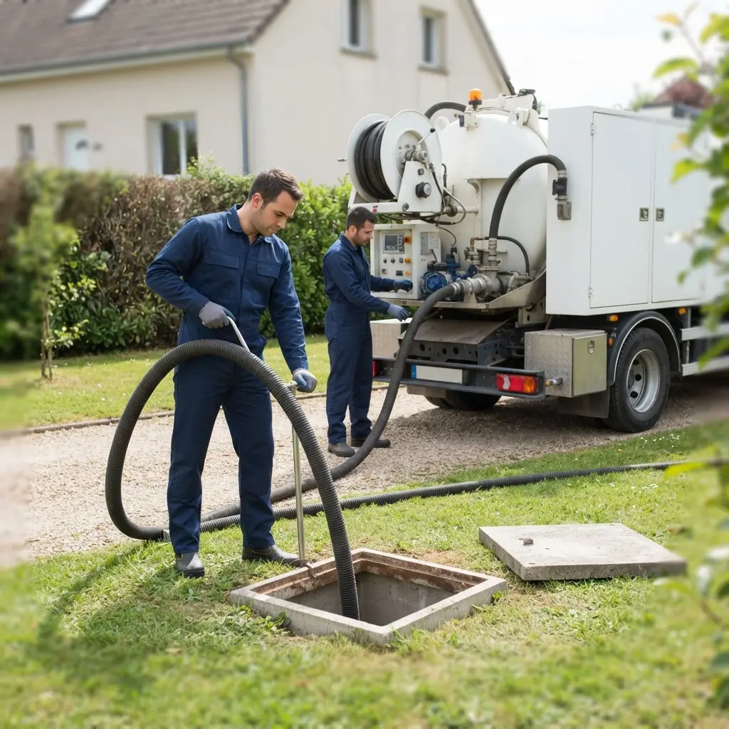 Notre méthode pour la vidange de la fosse septique à Bollwiller