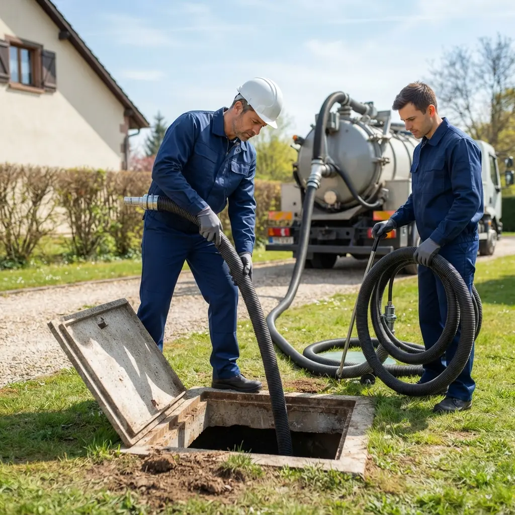Sérénité grâce à votre intervention de vidange à Bergheim, sans tracas ni frais imprévus au cœur de votre quotidien