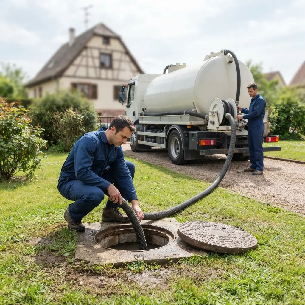 Vidange Fosse Septique Bergheim (68750)