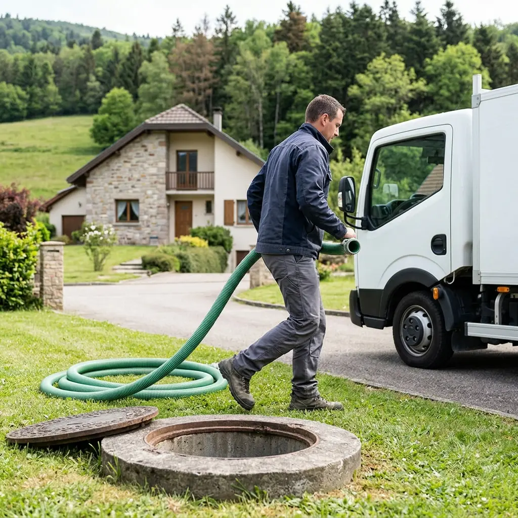 Notre approche de vidange de fosse septique