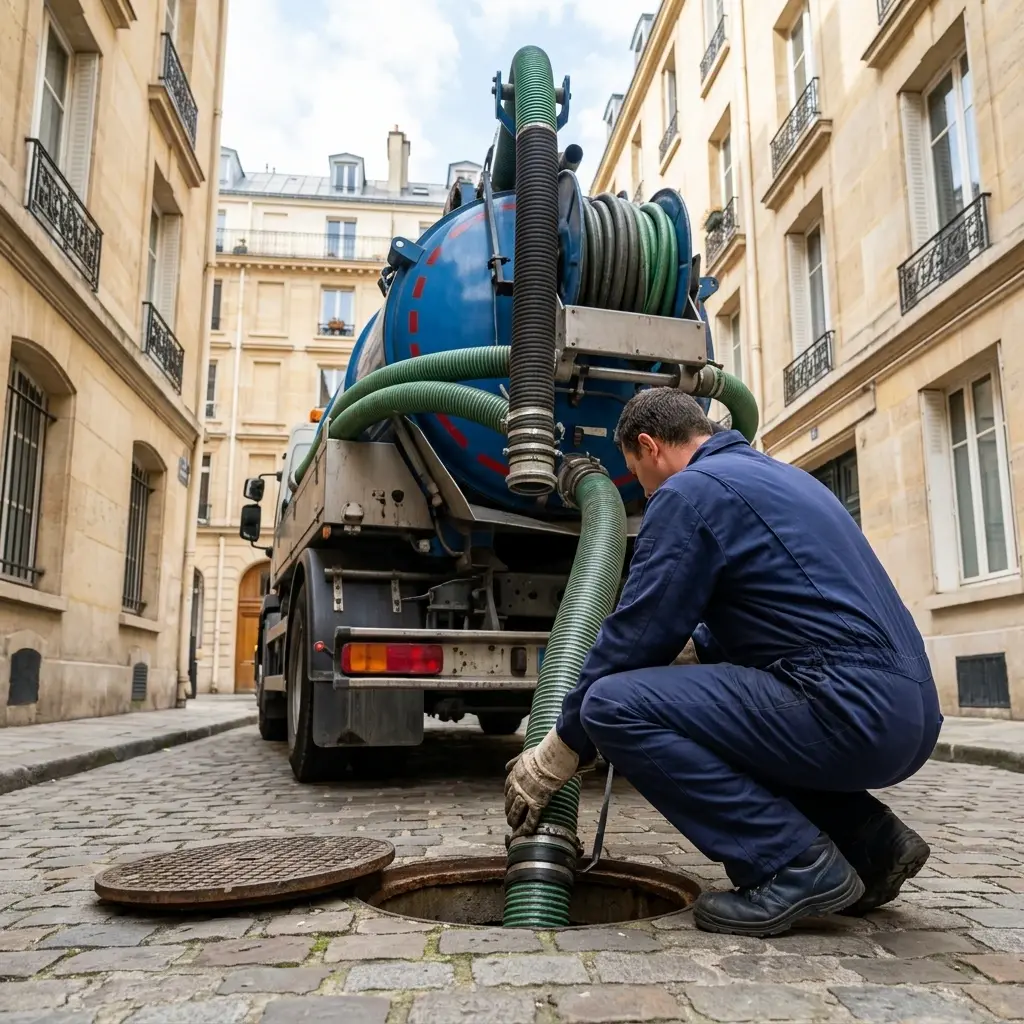 Comment se déroule la vidange à Paris 6e ?