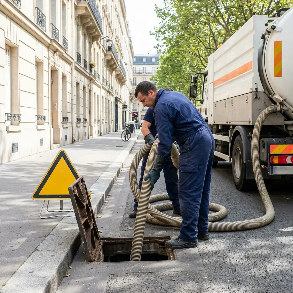 Comment se déroule la vidange à Paris 10e ?