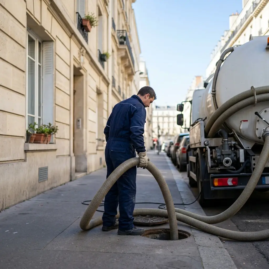 Une technique de pompage et nettoyage rigoureuse