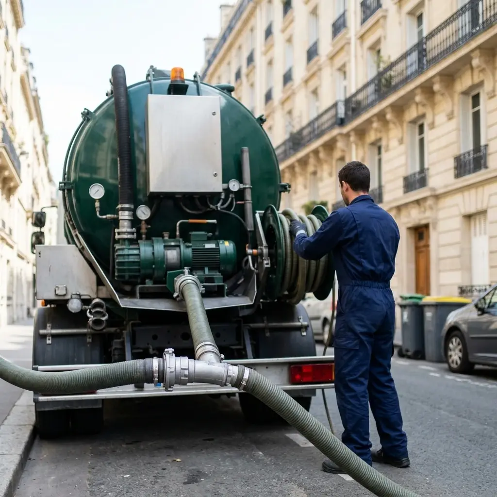 Besoin d'une vidange rapide à Paris 15e ?