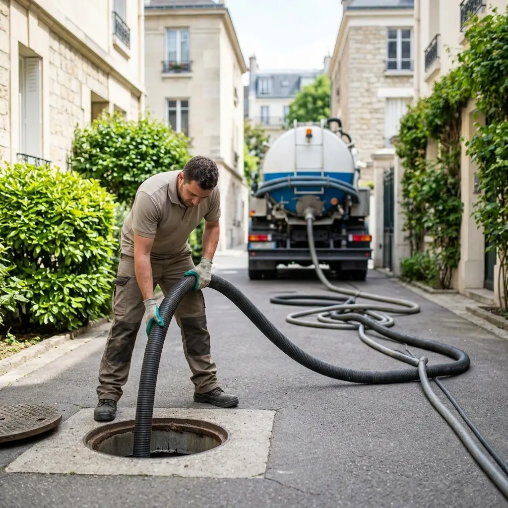 Pourquoi nous choisir pour votre vidange à Paris 16e ?