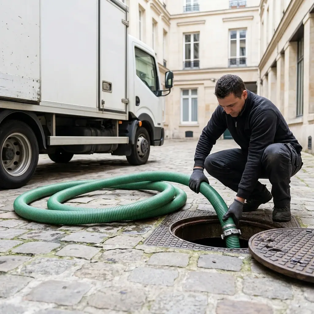 Comment se déroule la vidange à Paris 16e ?