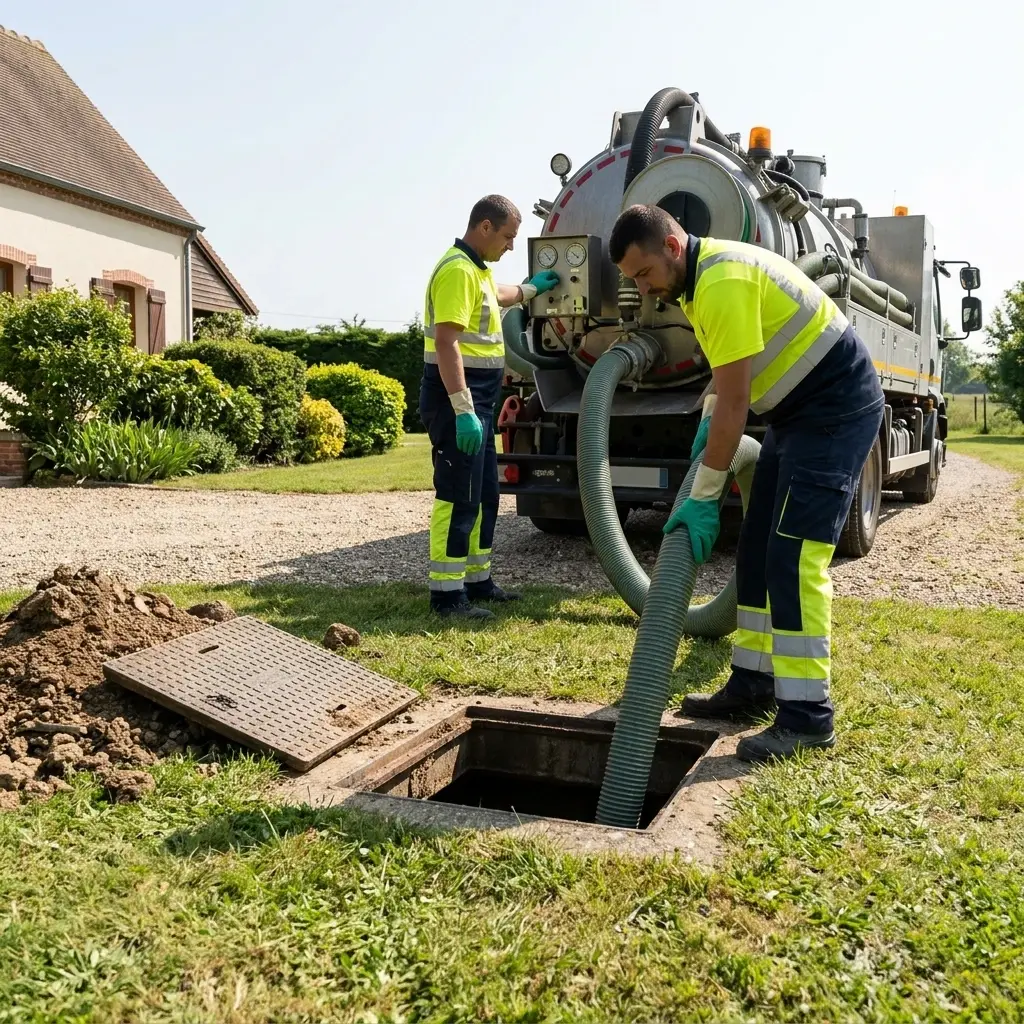 Une technique de pompage et nettoyage rigoureuse