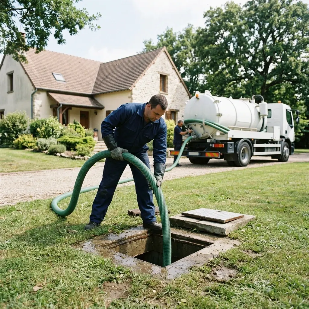 Une technique de pompage et nettoyage rigoureuse