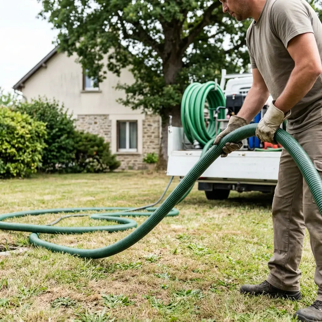 Comment se déroule la vidange fosse septique à Monthyon ?