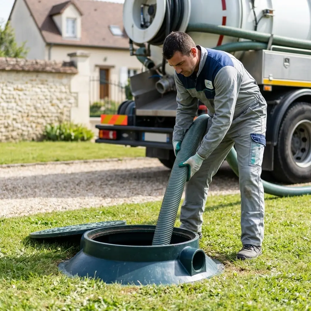 Vidange Fosse Septique Barbey (77130)