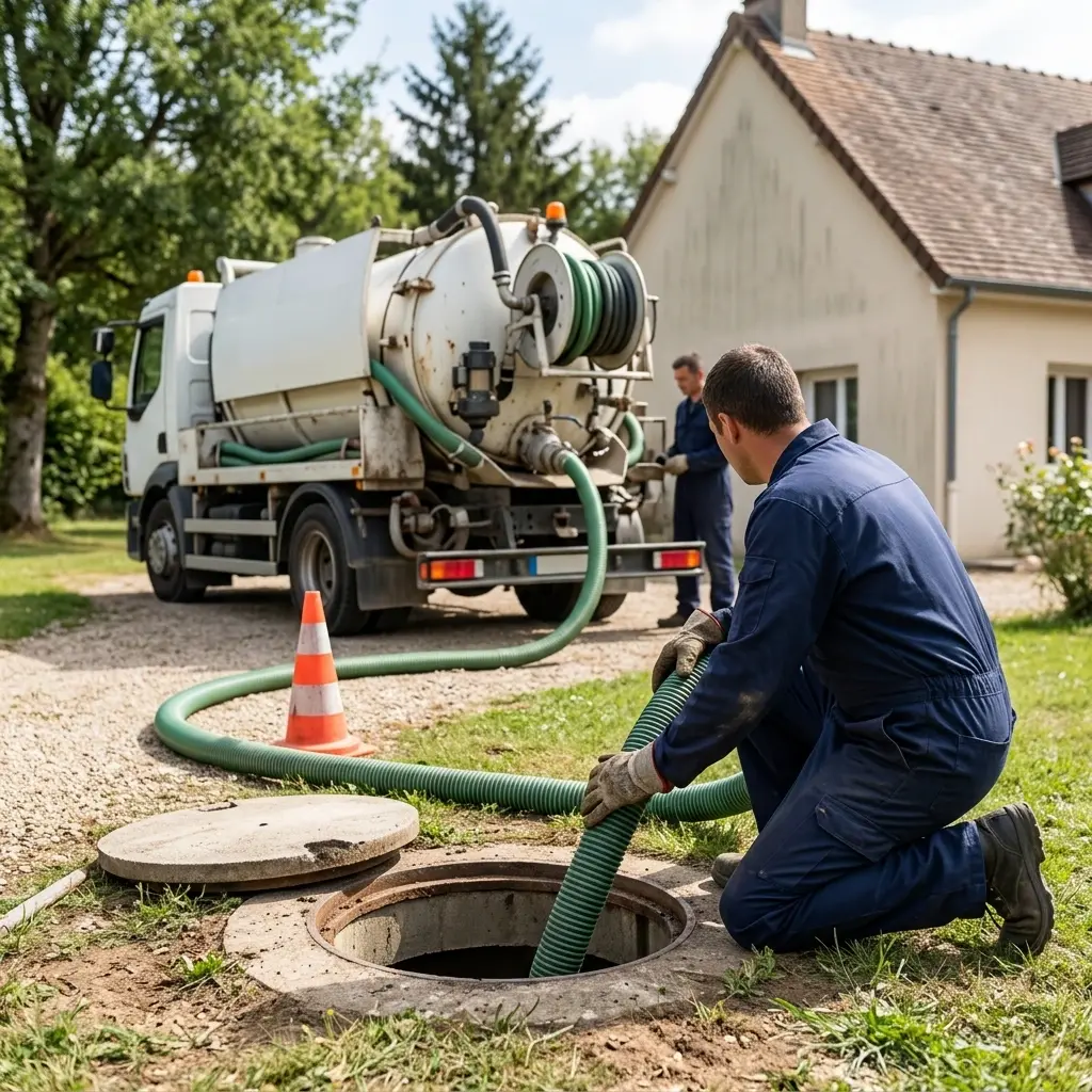 Comment se déroule la vidange à La Grande-Paroisse ?