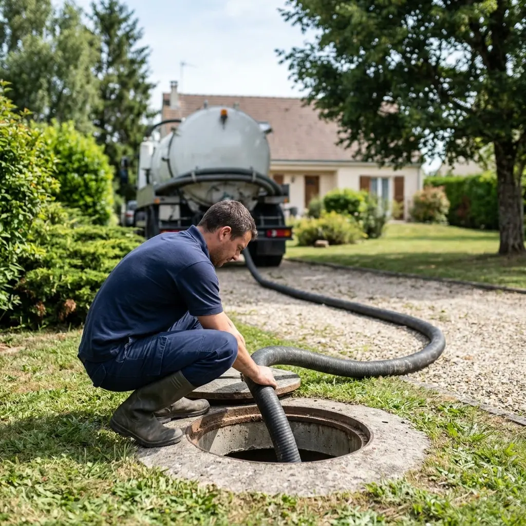 Un service de pompage fiable pour votre tranquillité