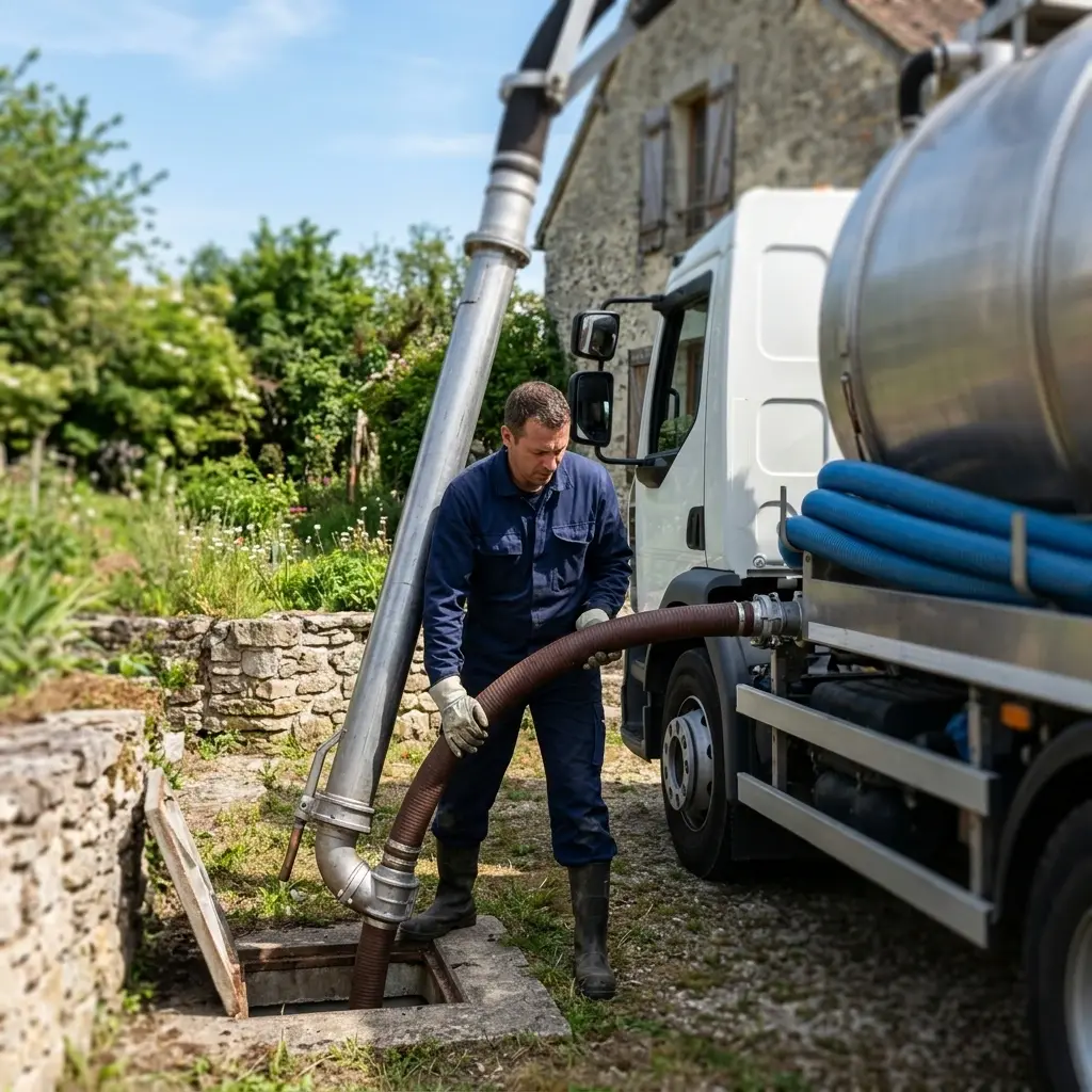 Comment se déroule la vidange à Montcourt-Fromonville ?