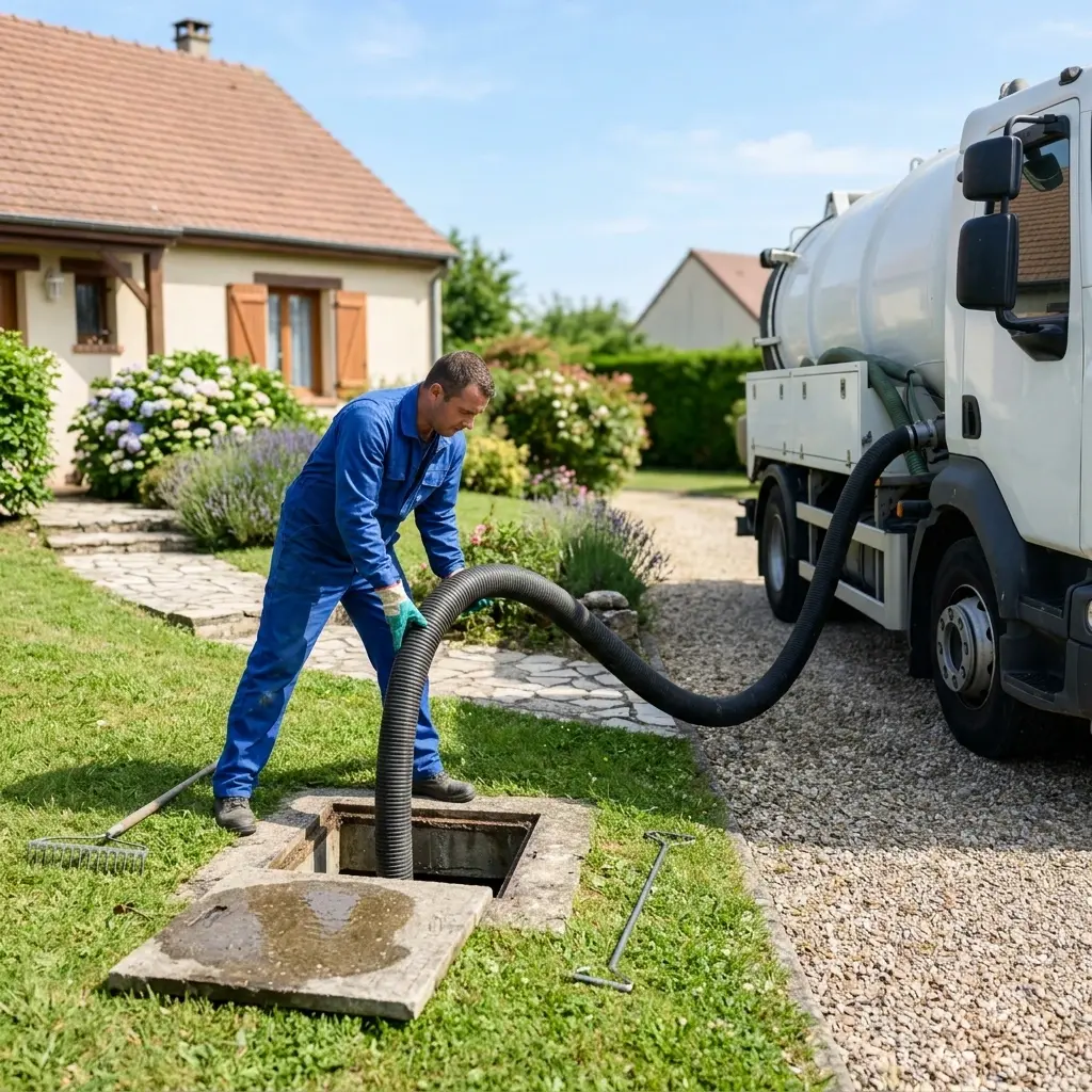 Comment se déroule la vidange à Nonville ?