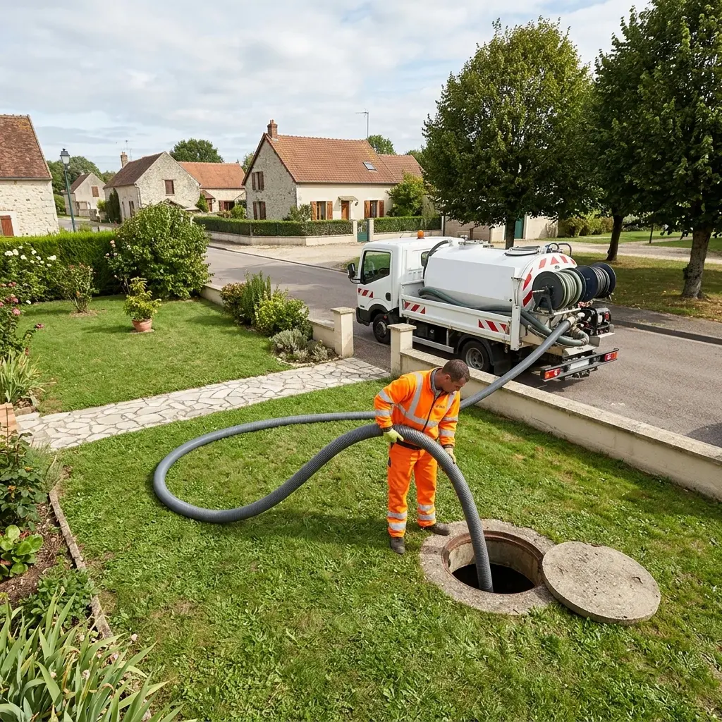Comment se déroule la vidange à Vulaines-lès-Provins ?