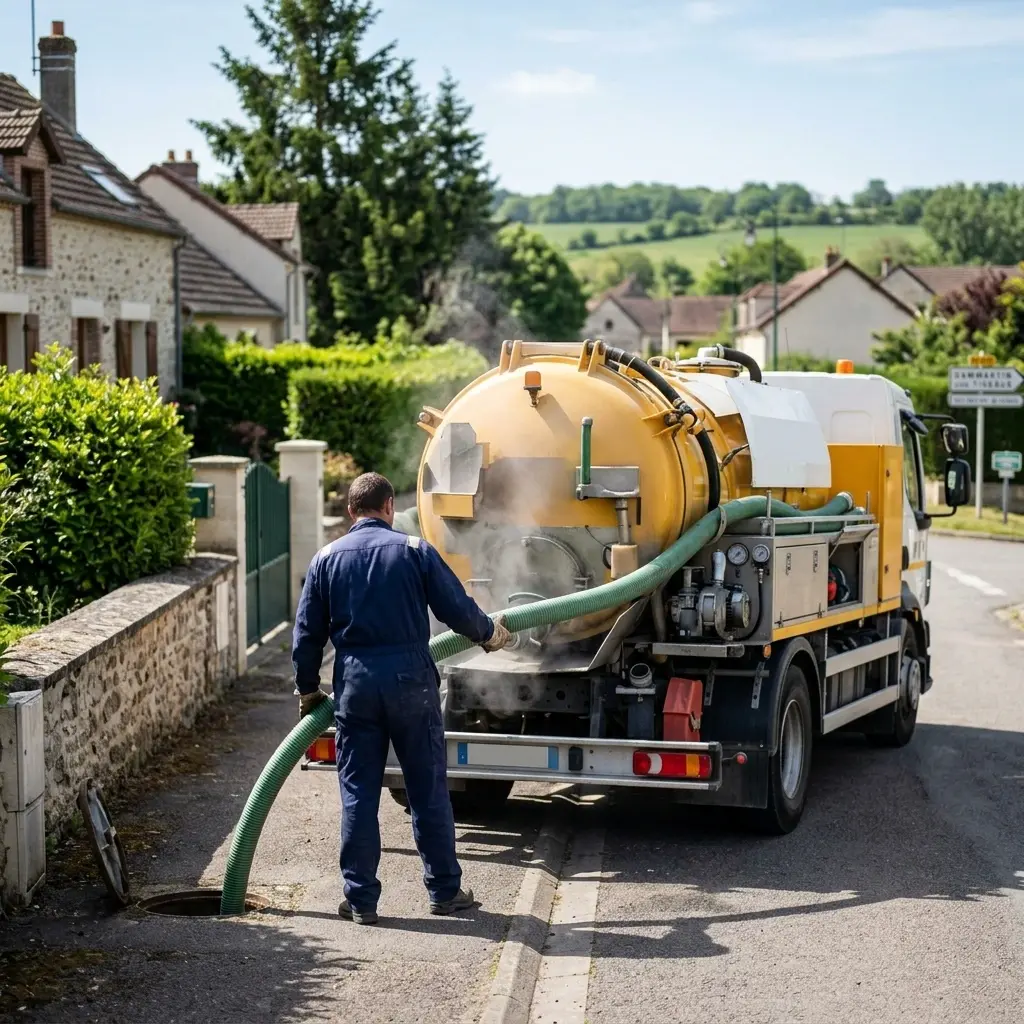 Comment se déroule la vidange à Dammartin-sur-Tigeaux ?