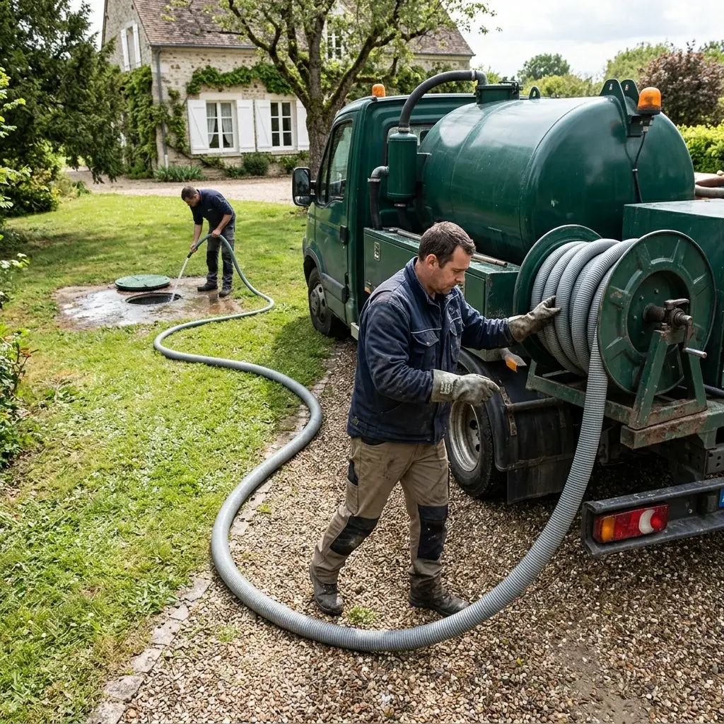 Une technique de pompage et nettoyage rigoureuse