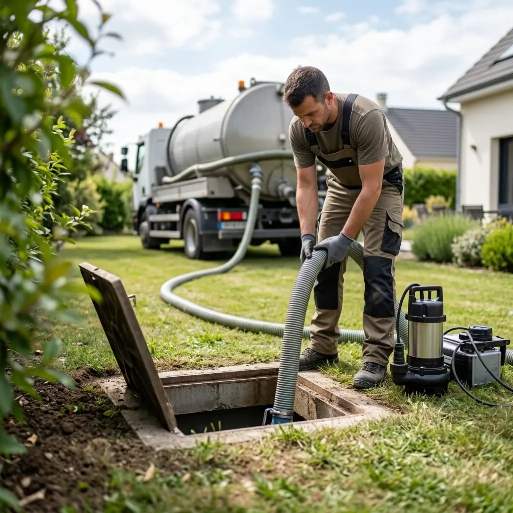 Une technique de pompage et nettoyage rigoureuse