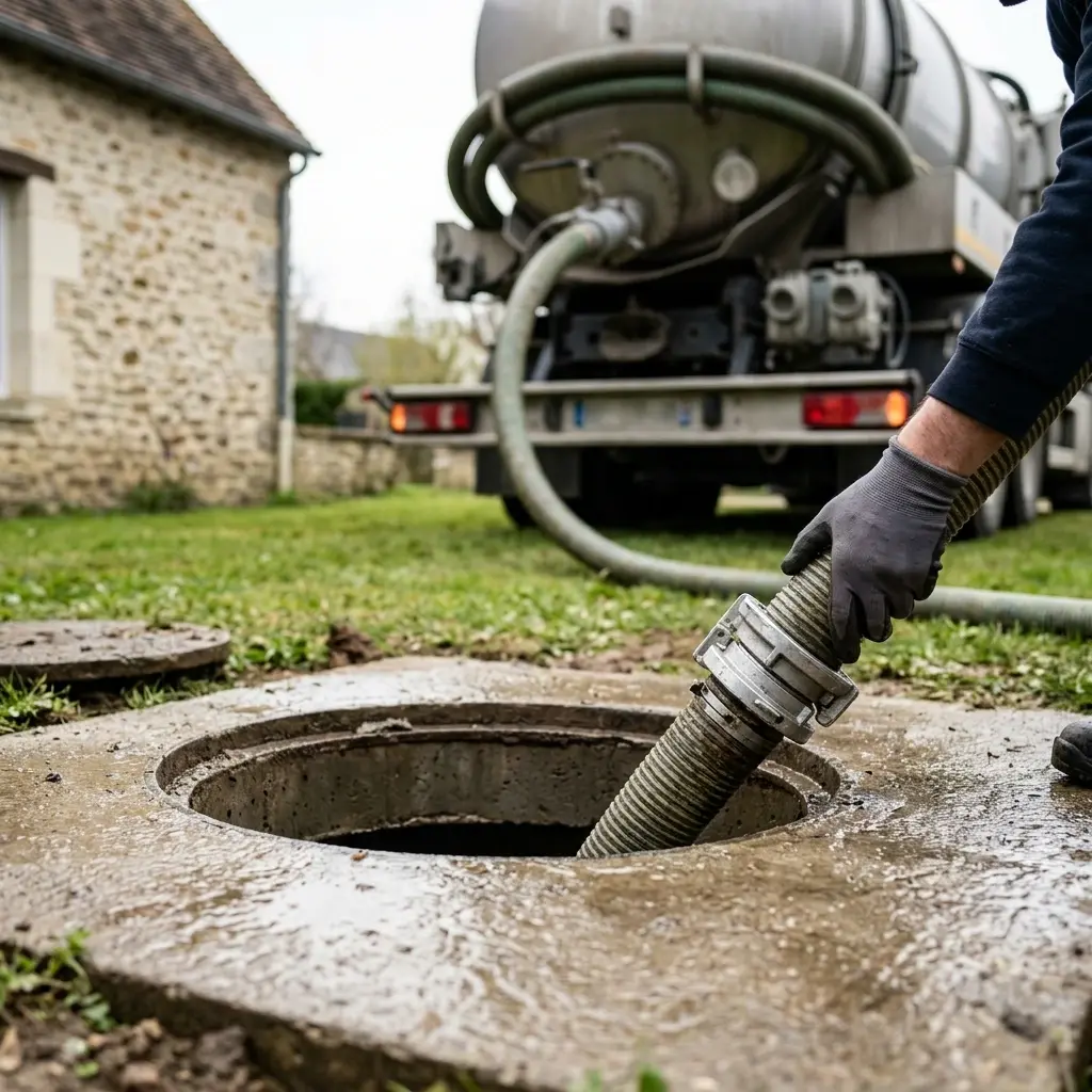 Une technique de pompage et nettoyage rigoureuse