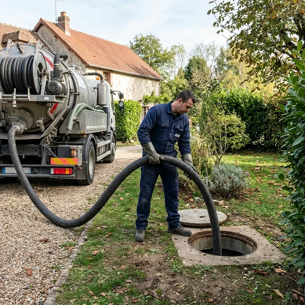 Expertise en vidange fosse septique à Léchelle