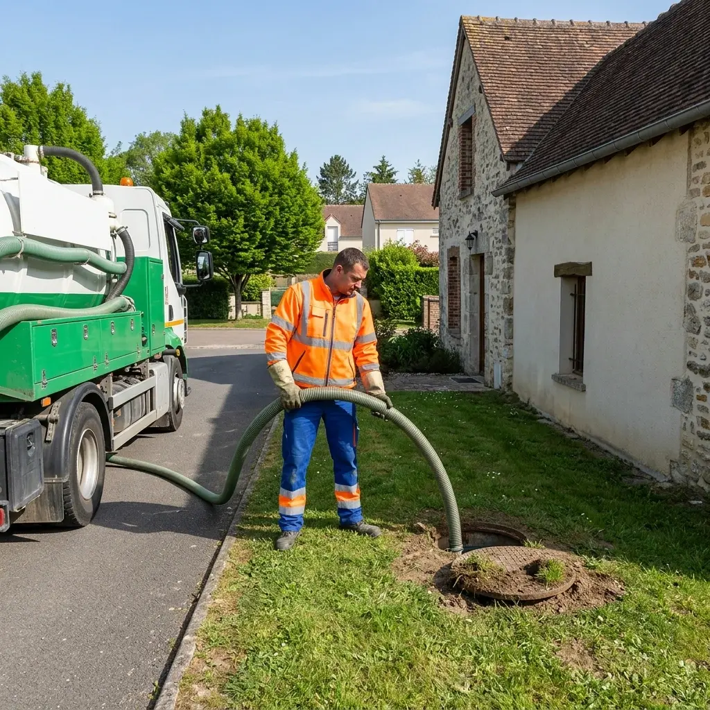Comment se déroule la vidange à Villiers-en-Bière ?