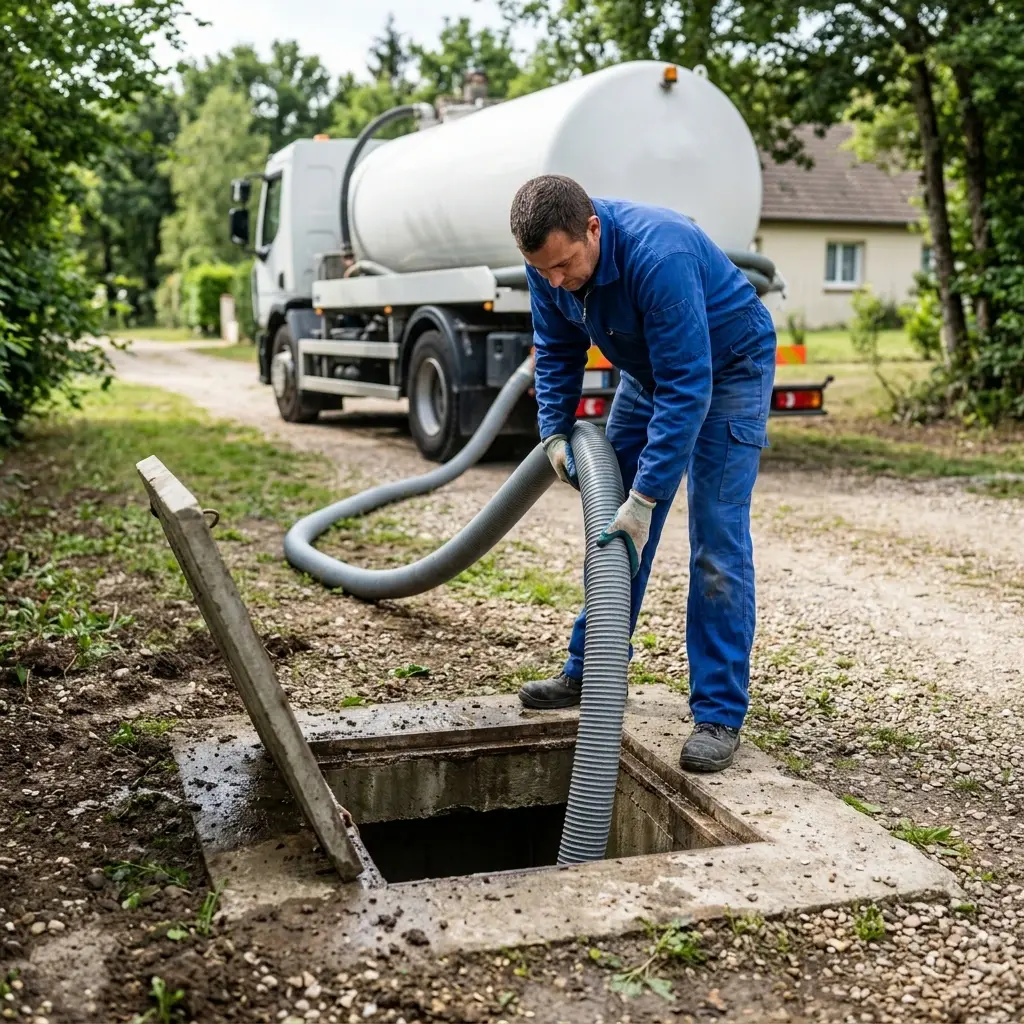 Une vidange fiable pour une tranquillité durable à Juilly
