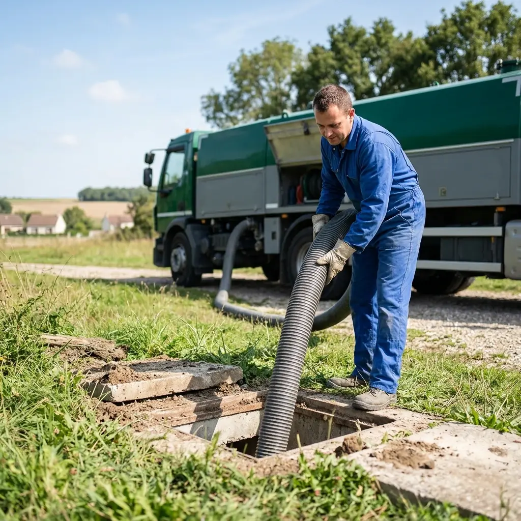 Comment se déroule la vidange à Vinantes ?