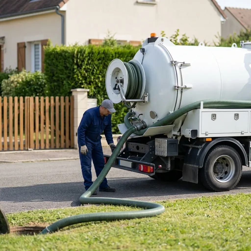 Comment se déroule la vidange à Villecerf ?
