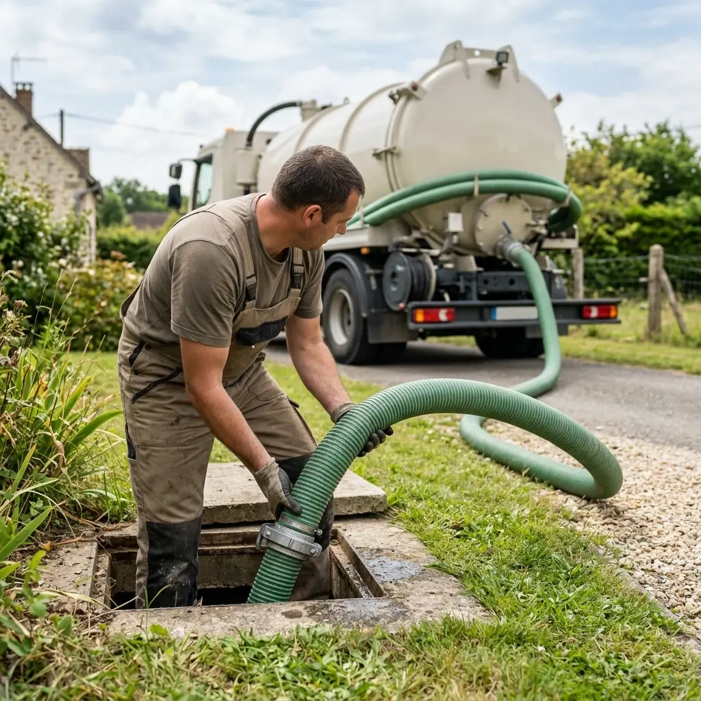 Comment se déroule la vidange à Beton-Bazoches ?