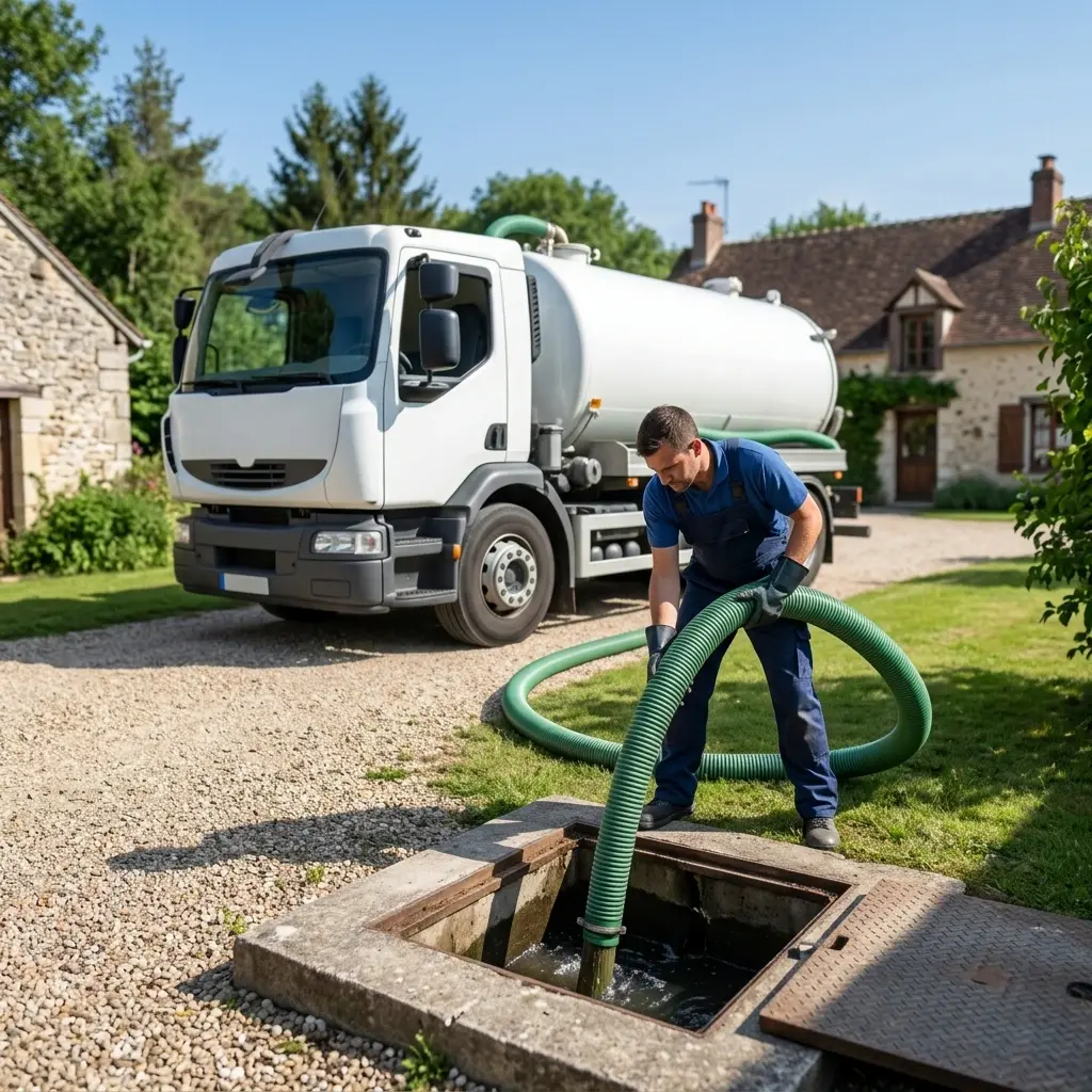 Comment se déroule la vidange de votre fosse à Cerneux ?
