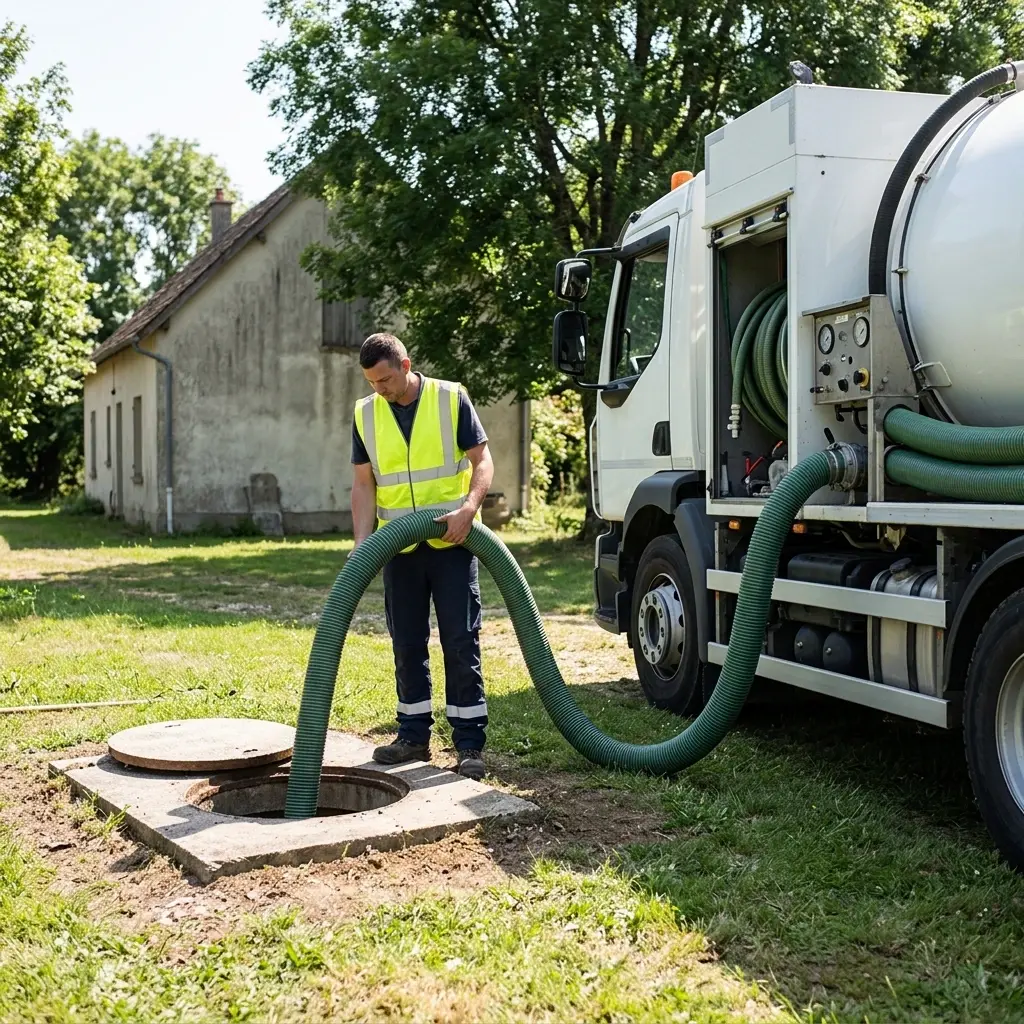 Comment se déroule la vidange de votre fosse à Jouy-sur-Morin ?