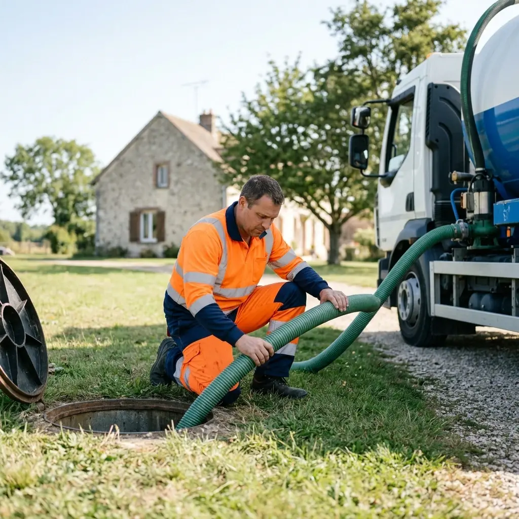 Comment se déroule la vidange à La Ferté-Gaucher ?