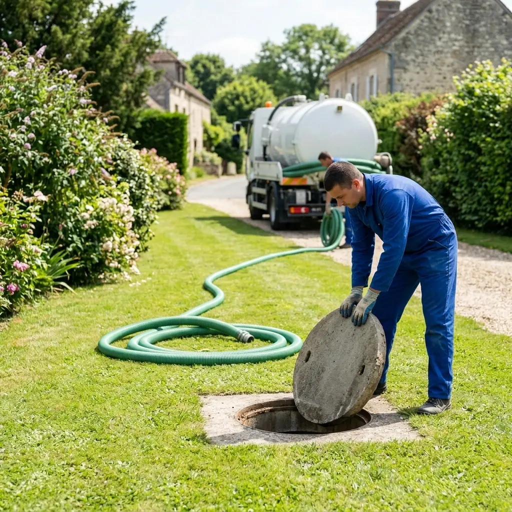 Comment se déroule la vidange à Montenils ?