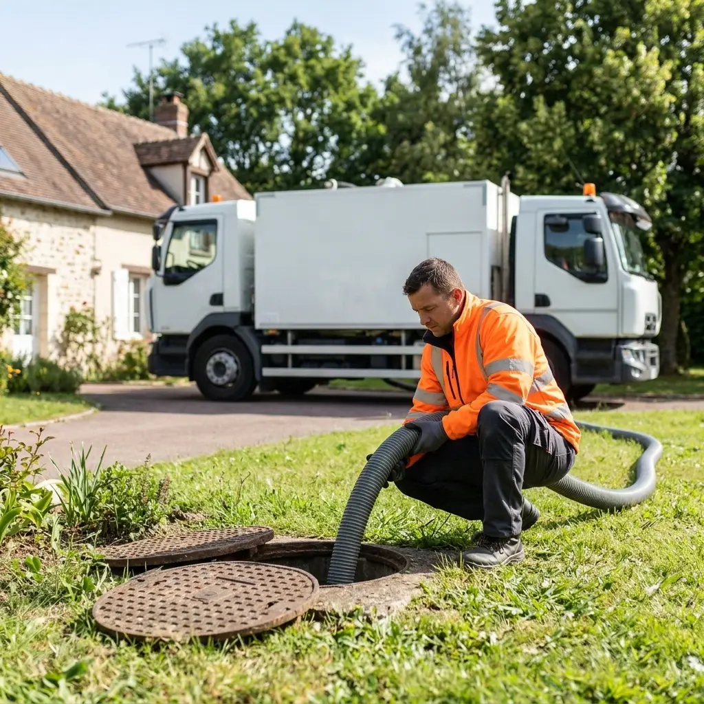 Comment se déroule la vidange à Saint-Rémy-de-la-Vanne ?