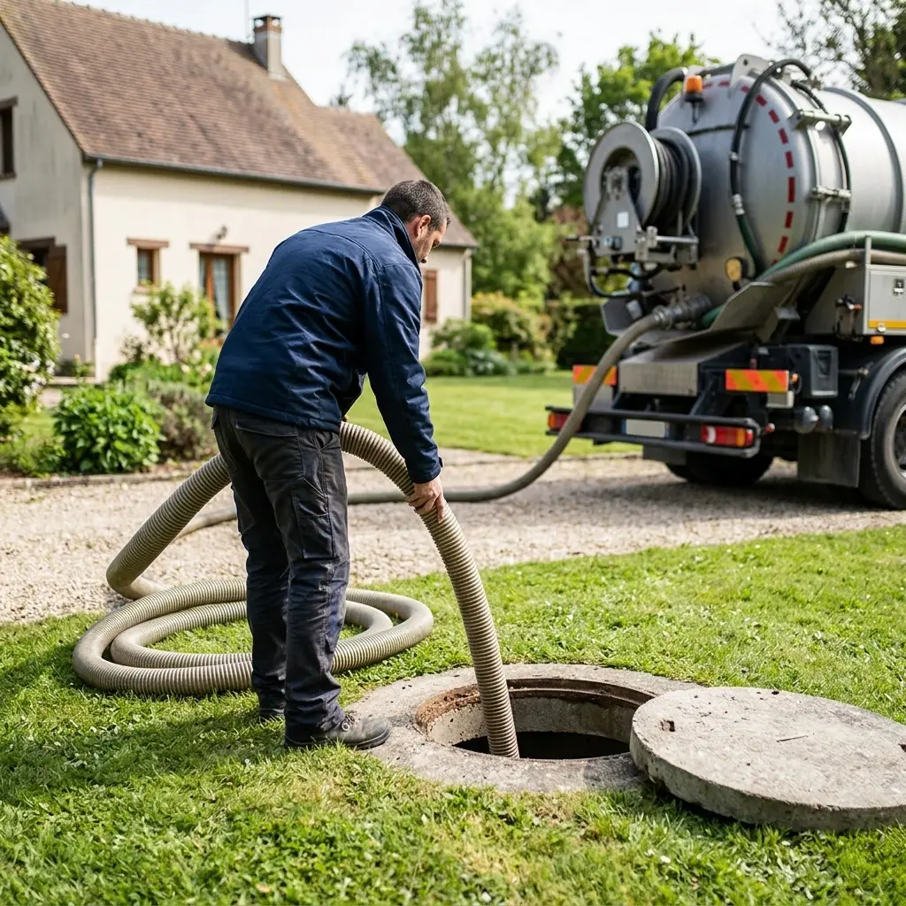 Comment se déroule la vidange au Mée-sur-Seine ?